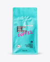 Matte Coffee Bag Mockup