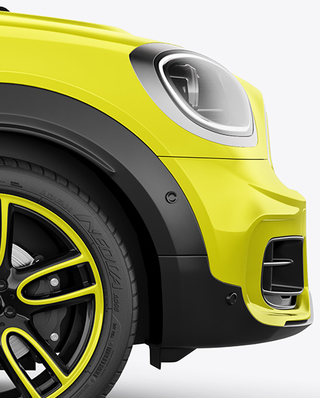 Hatchback Mockup - Side View