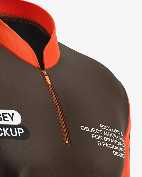 Jersey Mockup - Half Side View