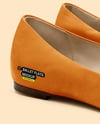 Pair of Leather Ballet Flats Mockup