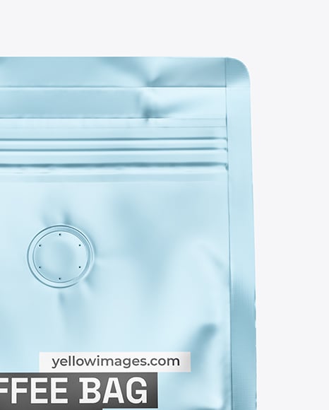 Matte Metallic Package Mockup