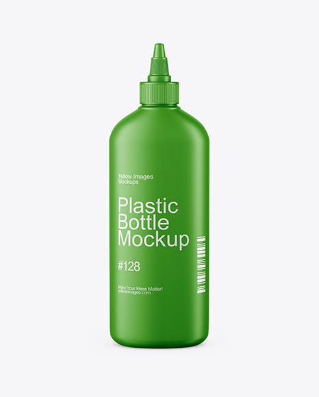 Matte Cosmetic Bottle Mockup
