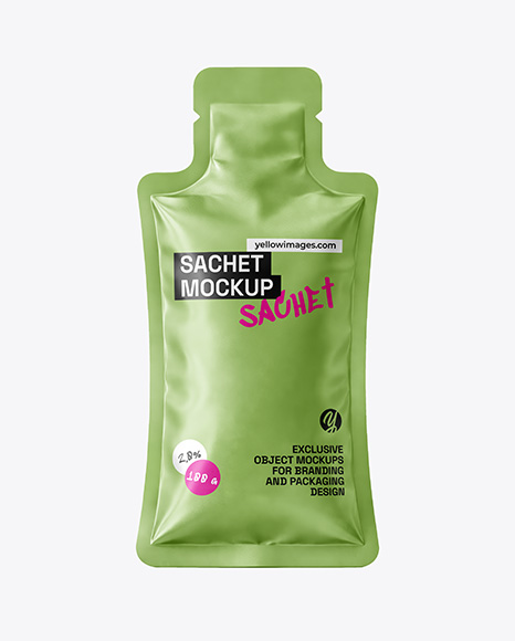 Sachet Mockup - Packaging mockups