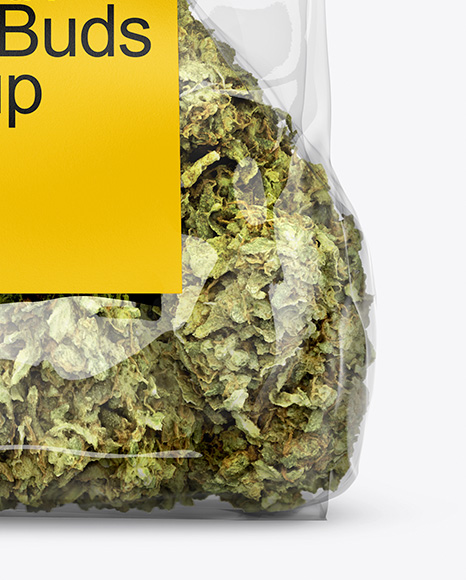 Marijuana Bag Mockup
