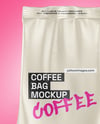 Matte Coffee Bag Mockup