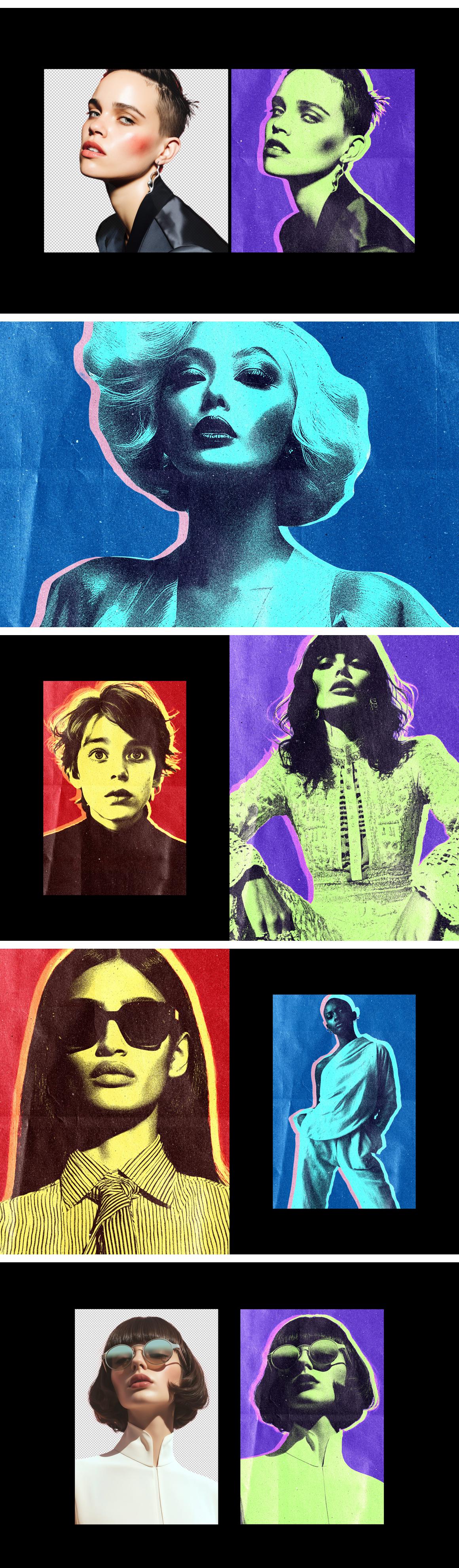 Pop Art Photo Effect