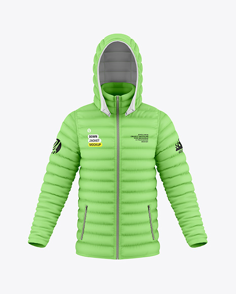 Down Jacket Mockup
