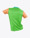 Crew Neck T-Shirt Mockup - Back View