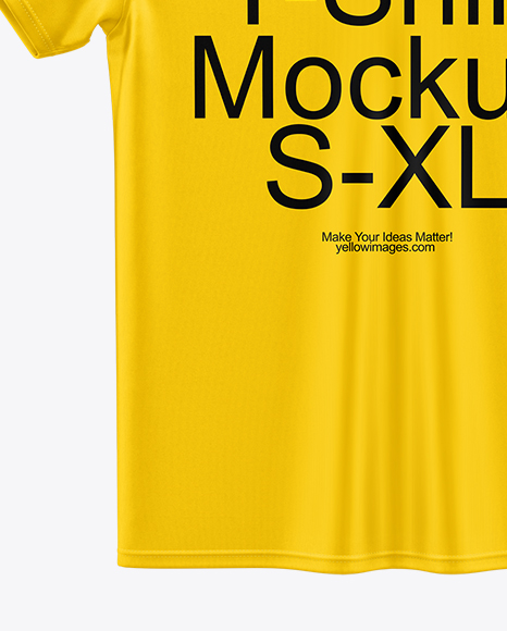 T-Shirt Mockup - Front View
