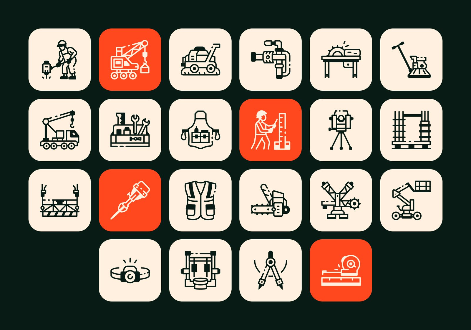 Construction Icon Collection