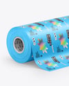 Matte Film Roll Mockup