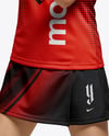 Woman Wearing Table Tennis Uniform Mockup