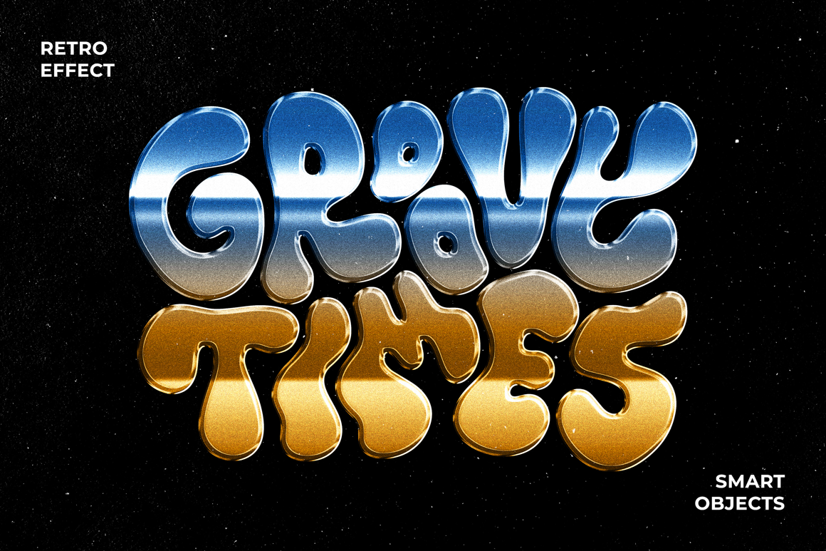 Retro Text &amp; Logo Effect