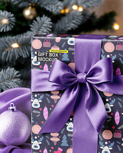 Gift Box Mockup