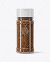 Glass Jar with Creole Seasoning Mockup