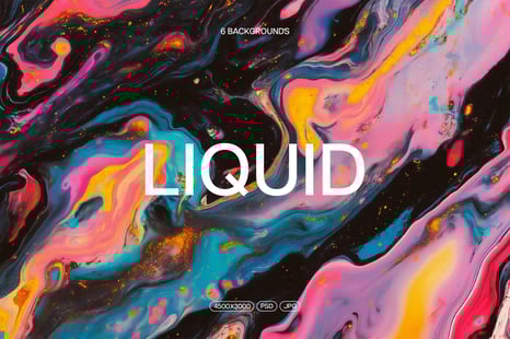 Dark Liquid Backgrounds - Textures