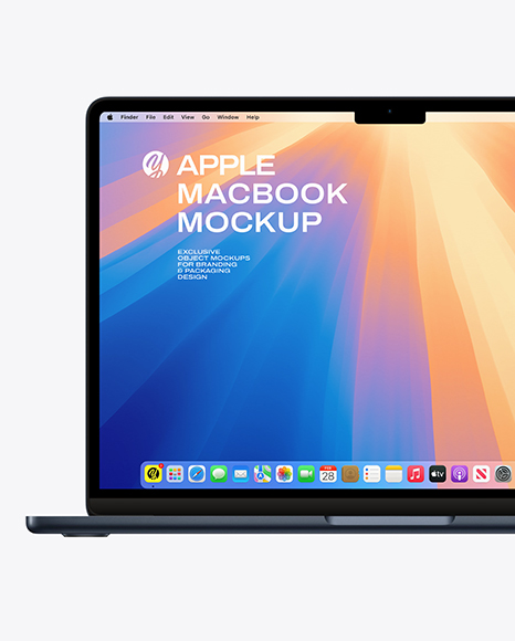 Apple Macbook and Iphone Mockup