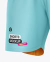 Soccer Shorts Mockup - Half Side View