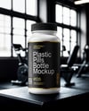 Plastic Pill Bottle Mockup