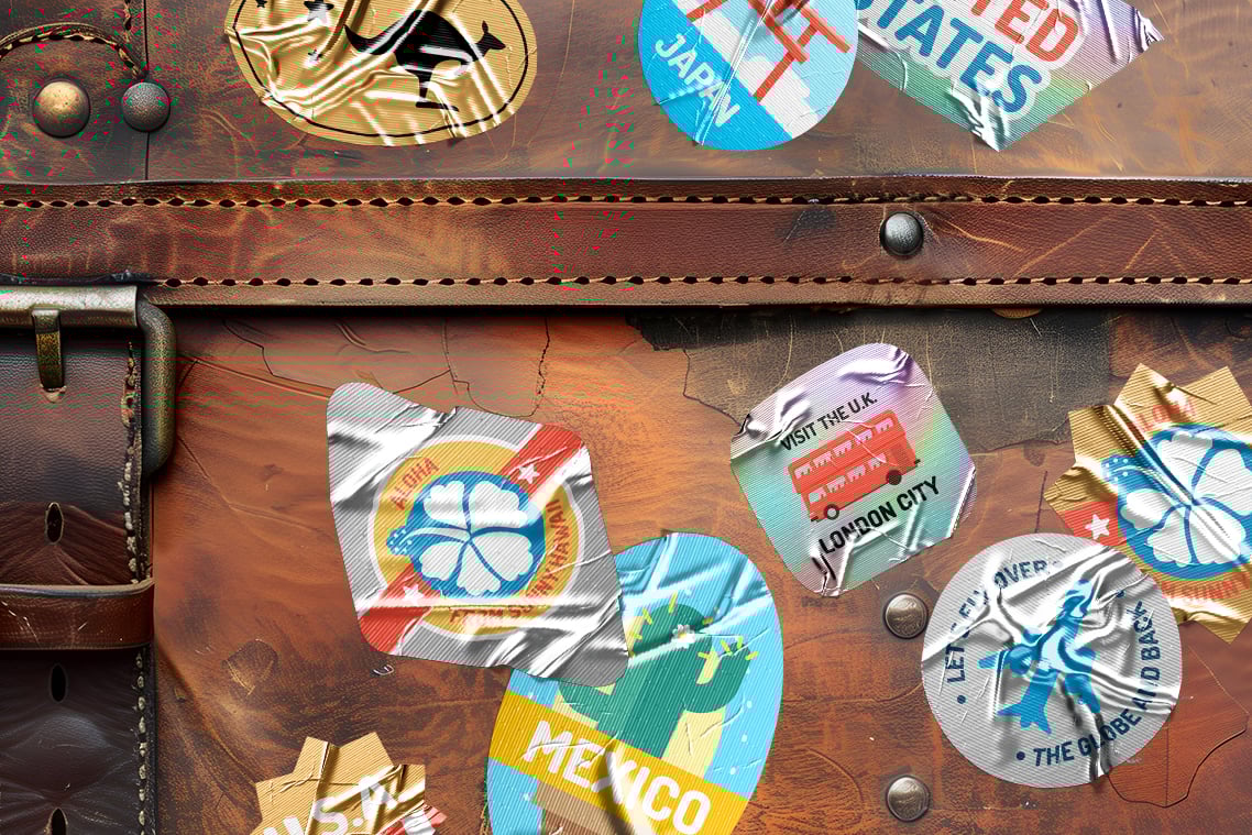 Sticker Mockups Bundle