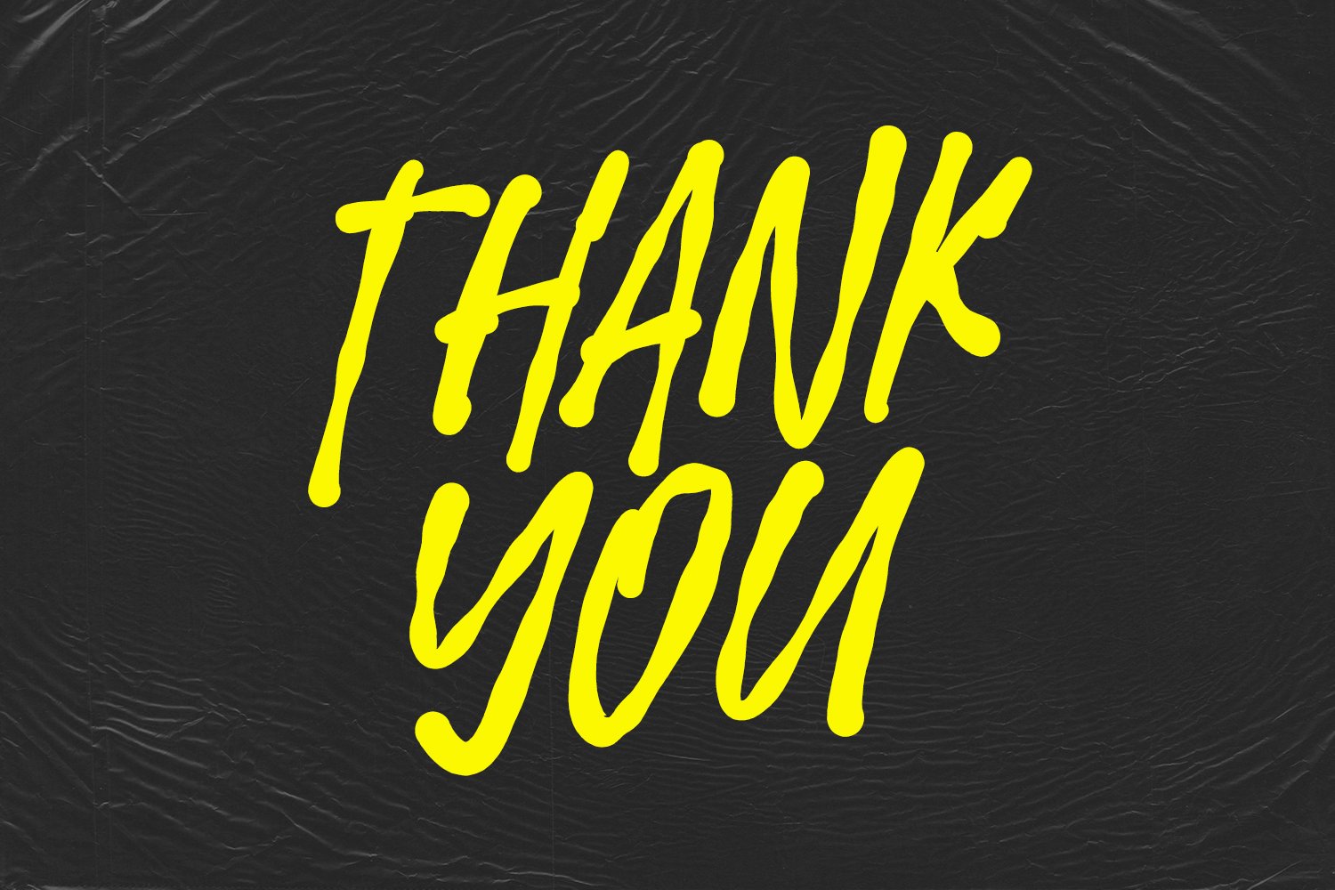 Grous Hiraco Solid Paint Brush Display Font