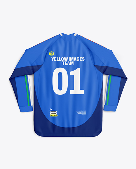 Long Sleeve Soccer Jersey Mockup - Jersey t shirt mockup