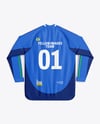 Long Sleeve Soccer Jersey Mockup