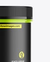 Glossy Protein Jar Mockup