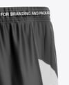 Basketball Shorts Mockup - Half Side View