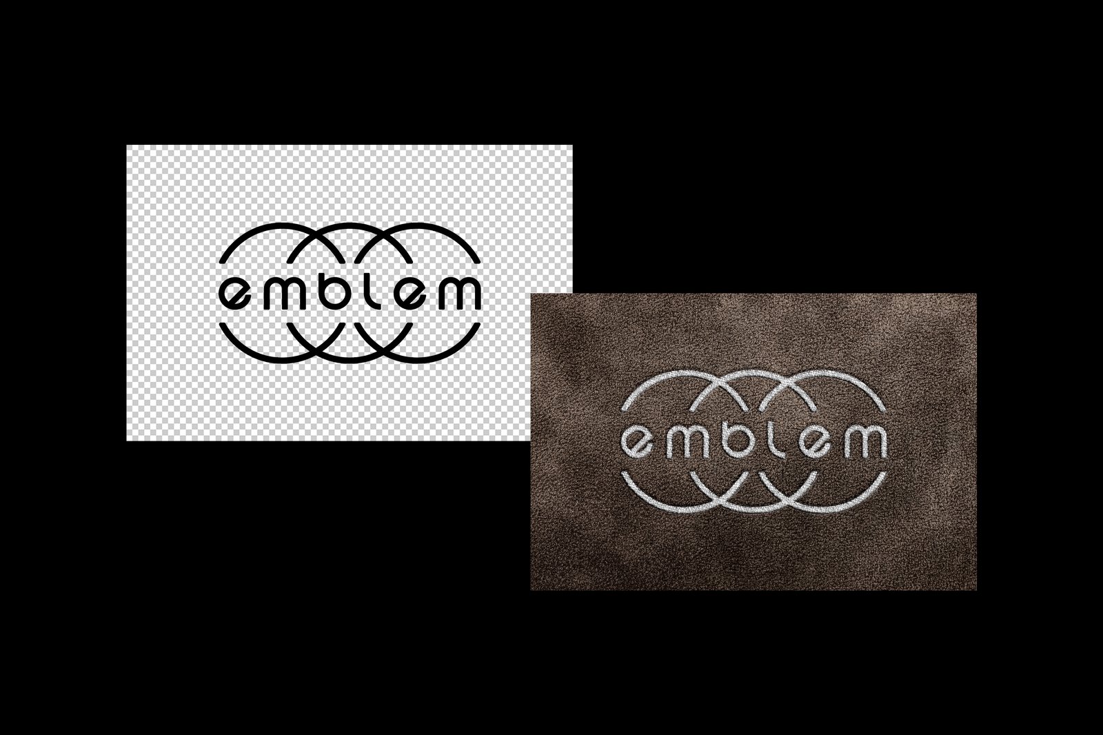 Embroidery Logo Mockup