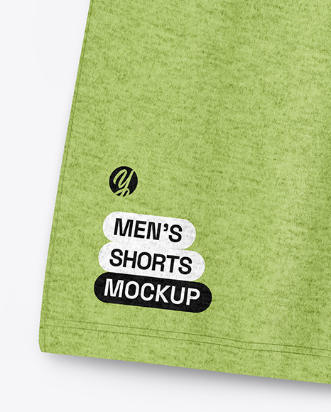 Heather Shorts Mockup