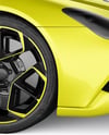 Sport Car Mockup - Side View