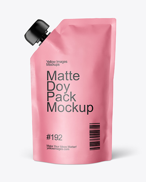 Matte Doy Pack Mockup