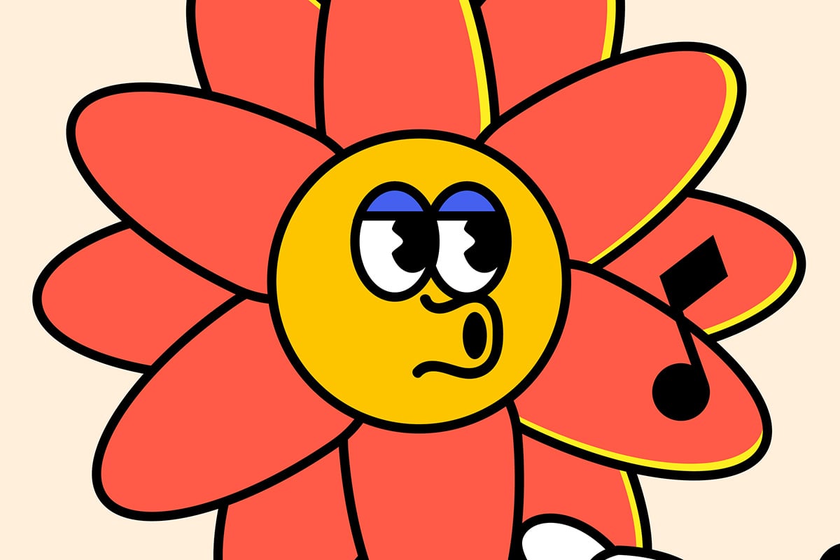 Groovy Nature Wisdoms – 20 Motivational Posters in Retro Cartoon Style (Vector Pack)