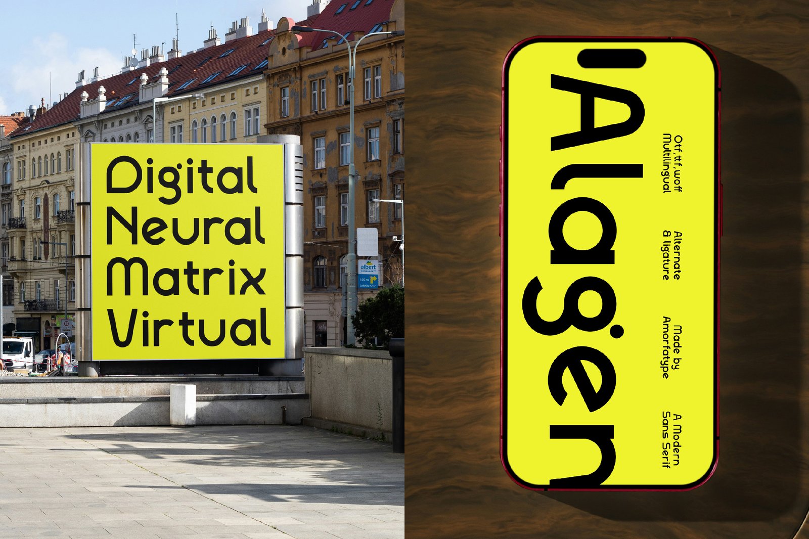 Alagen Modern Sans Serif