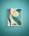 Opened Magazine Mockup - Top View