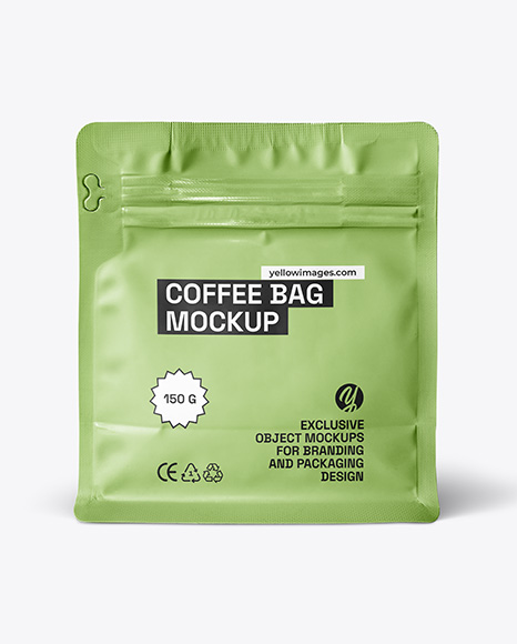 Matte Coffee Bag Mockup - Coffee+Bag+Mockup+-+Masa+Design