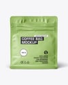 Matte Coffee Bag Mockup