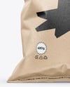 Kraft Paper Snack Bag Mockup