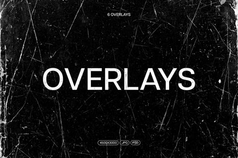 Distressed Black Overlays - Textures