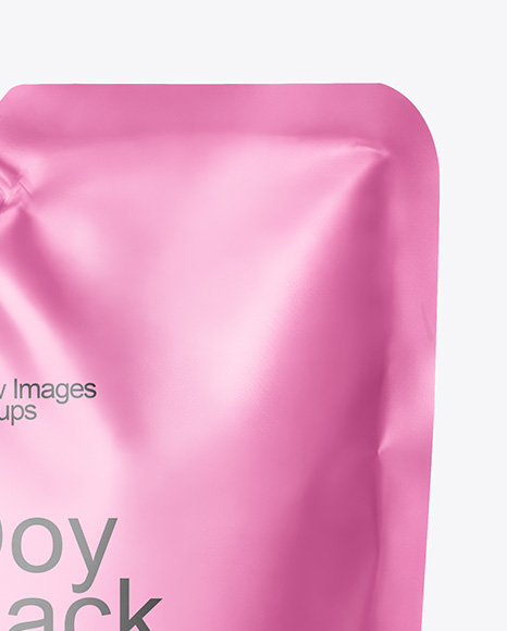 Matte Doy Pack Mockup