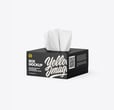 Tissue paper psd mockup