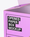 Paper Box Mockup