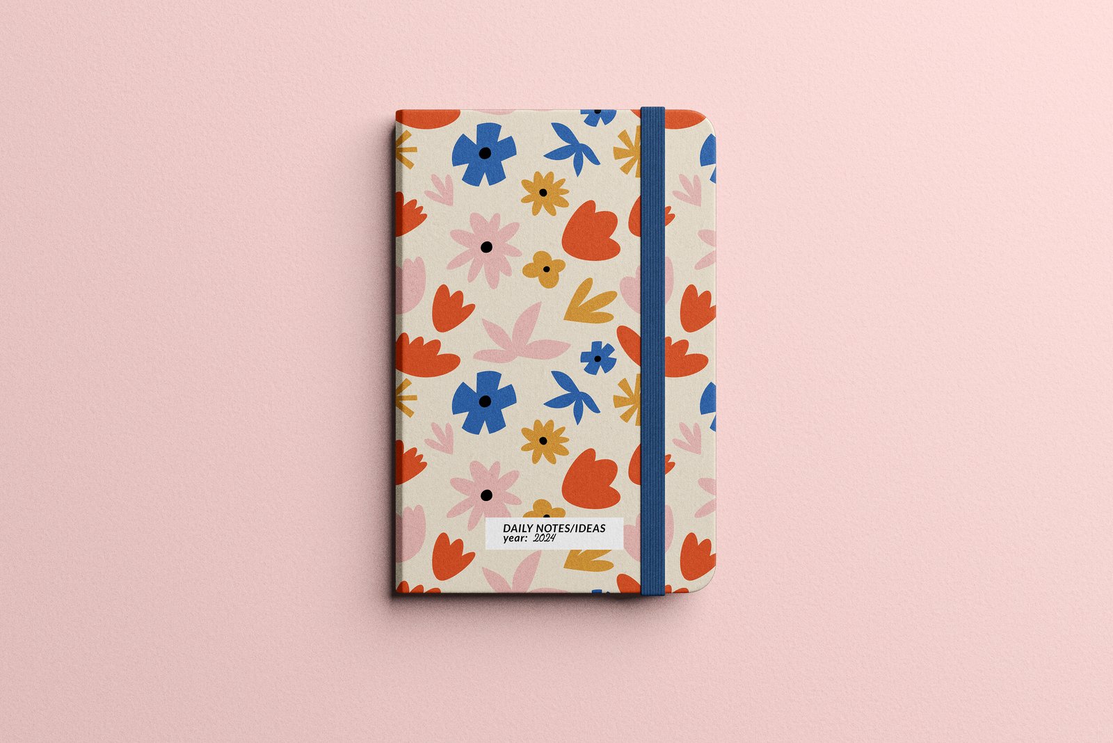 Groovy Flowers. Seamless Patterns