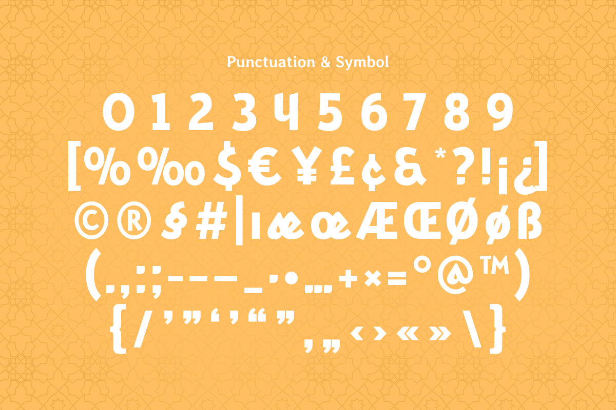 Arabic Fancy - Fun Ramadan Font