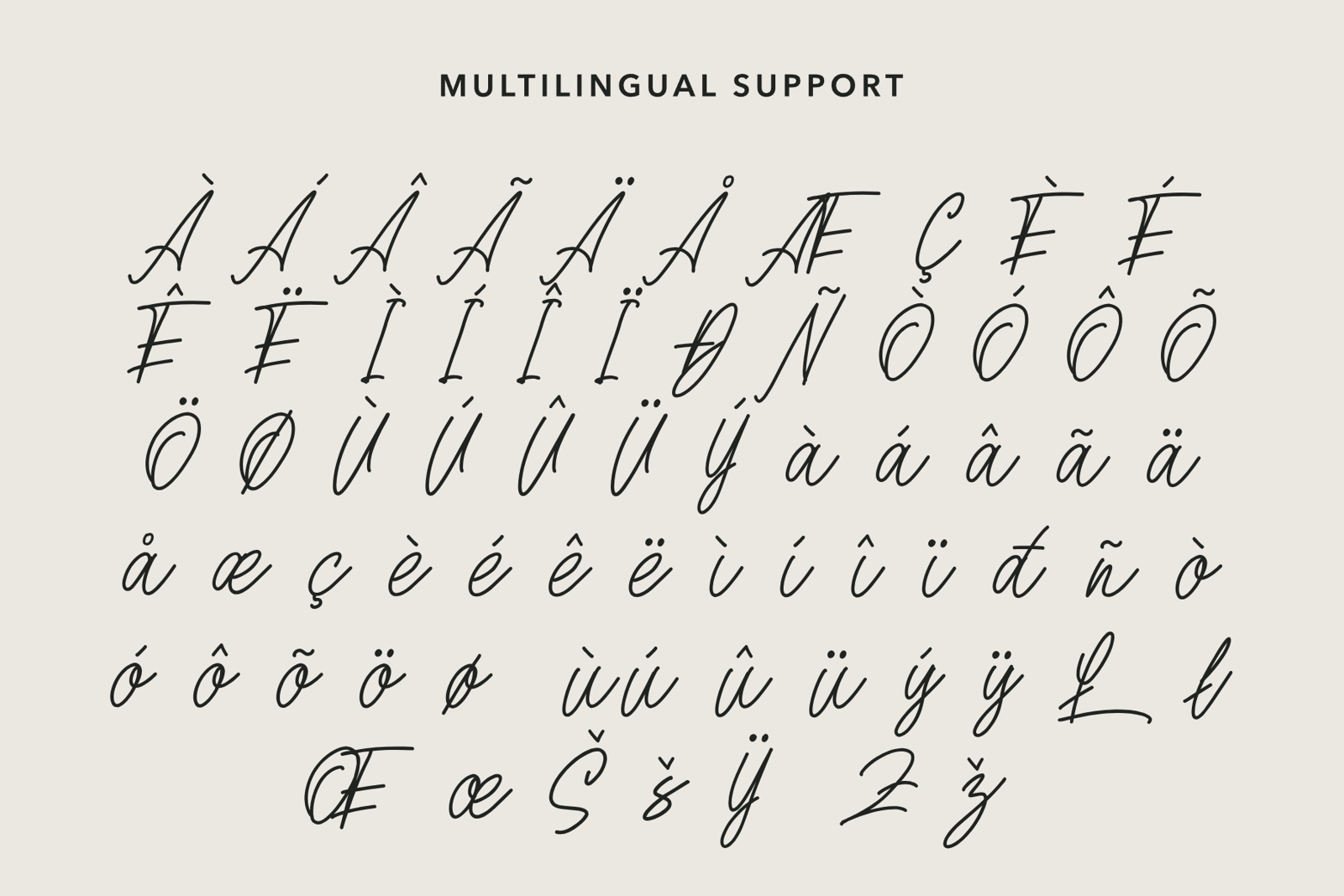 Bellinati – A Chic &amp; Feminine Script