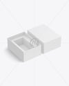 Empty Opened Box Mockup