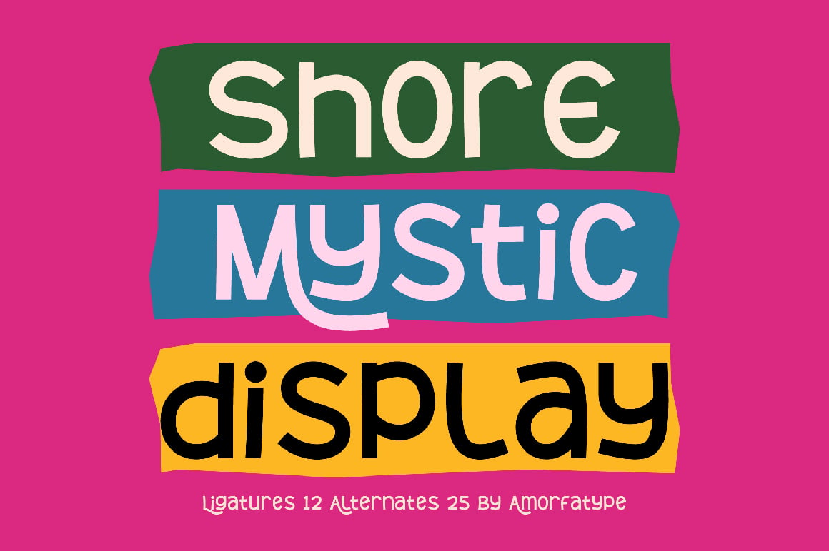 Shore Mystic Playful Quirky Display