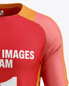 Training Long Sleeve Jersey Mockup - Front View