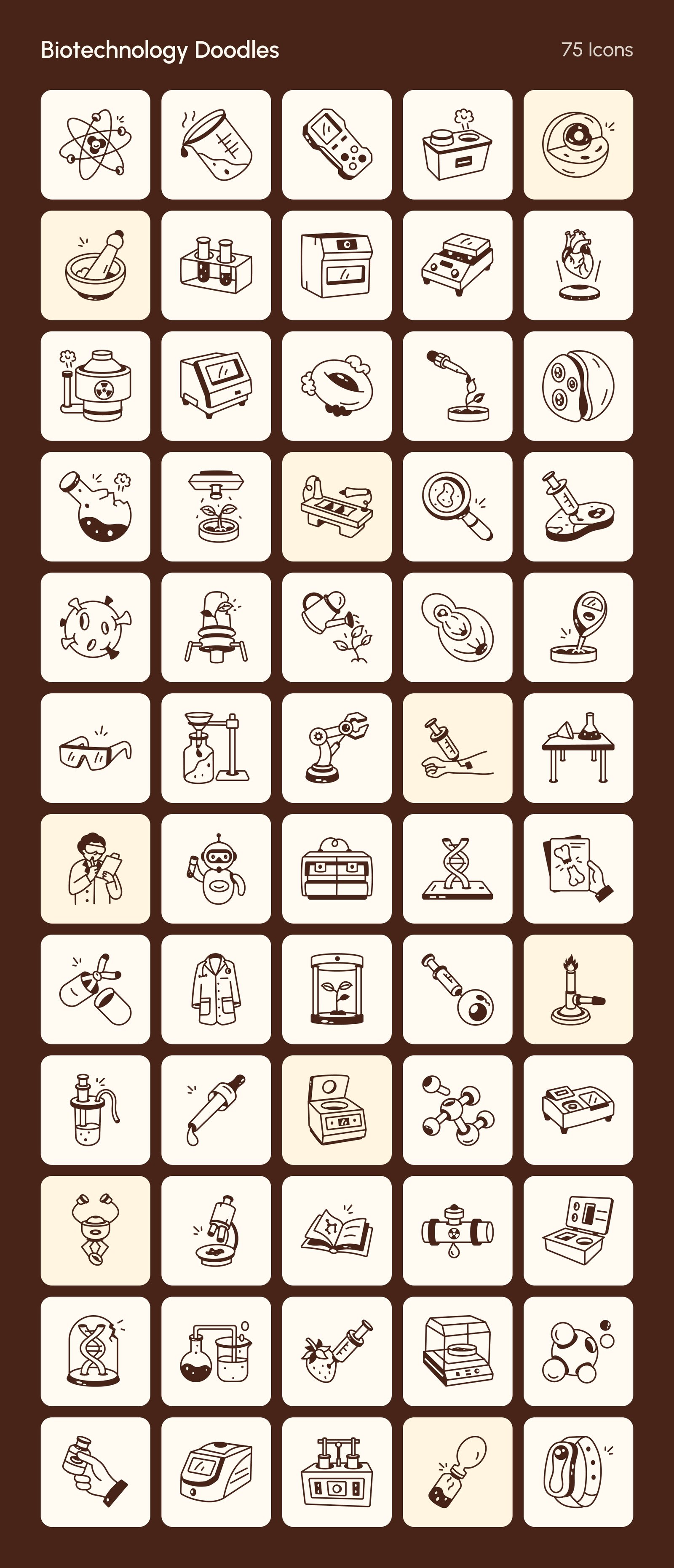 Universal Doodle Icons
